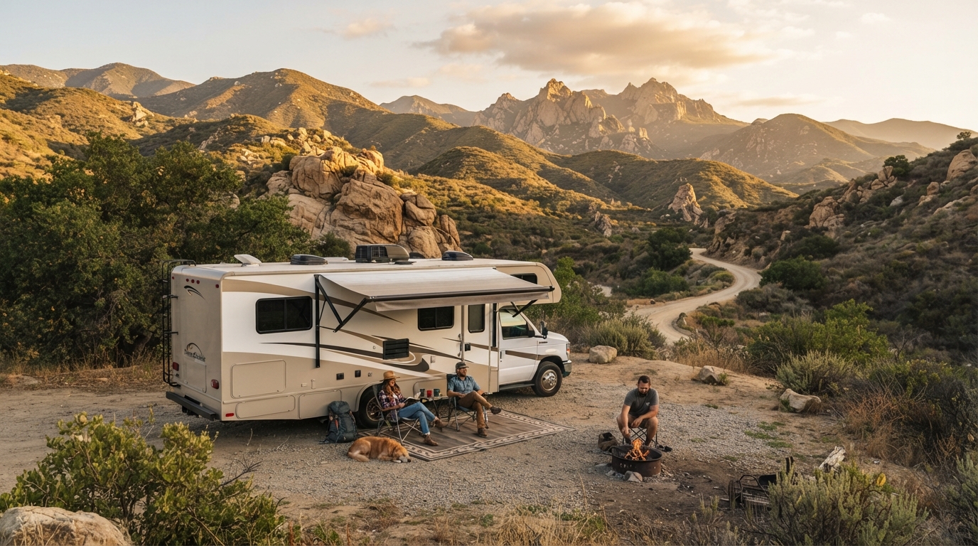 Los Angeles to Albuquerque — national park landscape