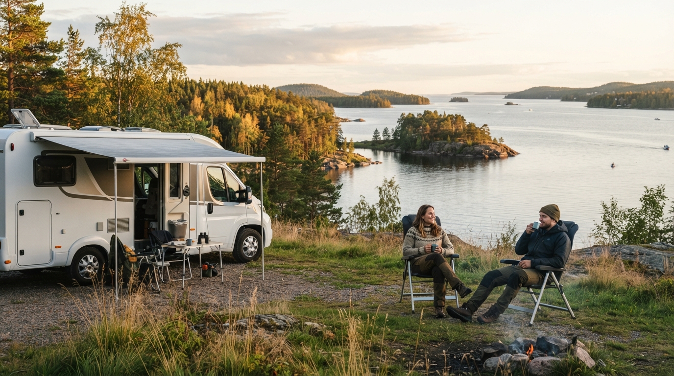 Lulea Round trip - Timeless Scandinavia: Fjords, Forests, and History — Luleå RV road trip landscape