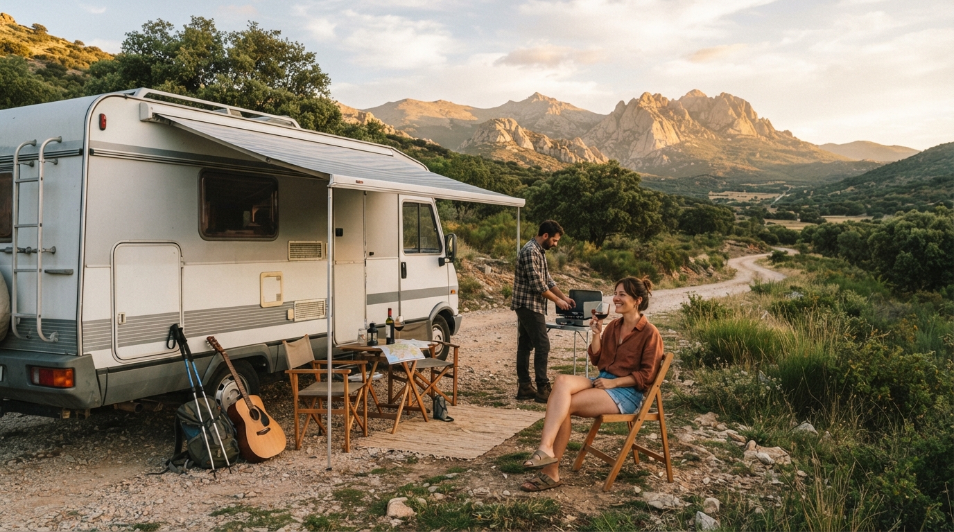 Madrid Roundtrip - Madrid to the Mediterranean — Madrid RV road trip landscape