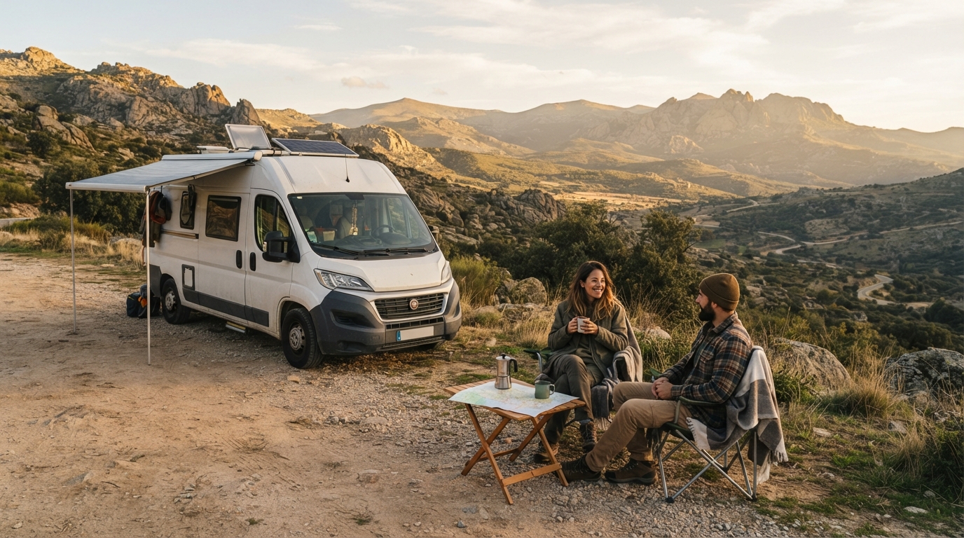 Madrid Roundrip - Pyrenees and the North East — Madrid RV road trip landscape