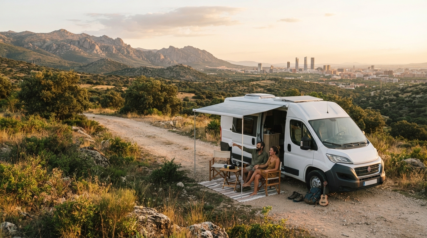 Madrid Roundtrip — Madrid RV road trip landscape