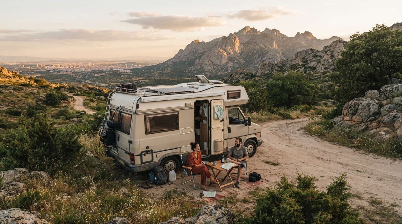 Madrid Roundtrip — Madrid scenic landscape