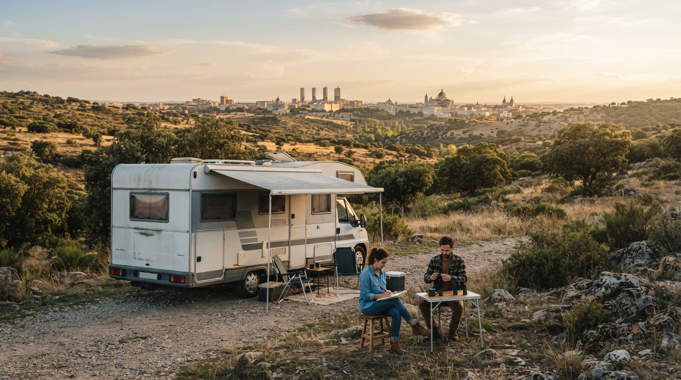 Madrid Round Trip - The Madrid to Portugal Route — Madrid scenic landscape