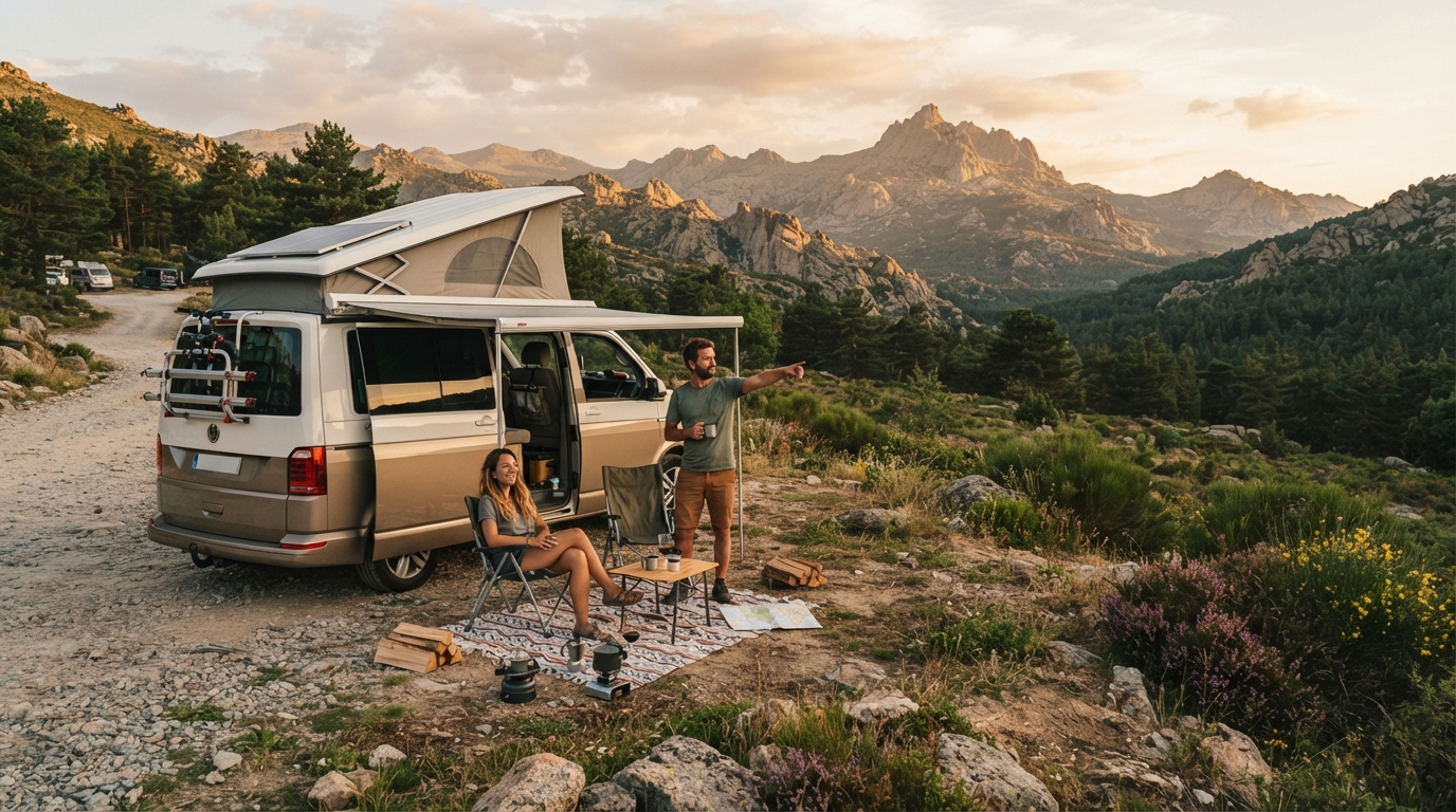 Madrid to Barcelona - including the Basque Country and the Pyrenees — national park landscape