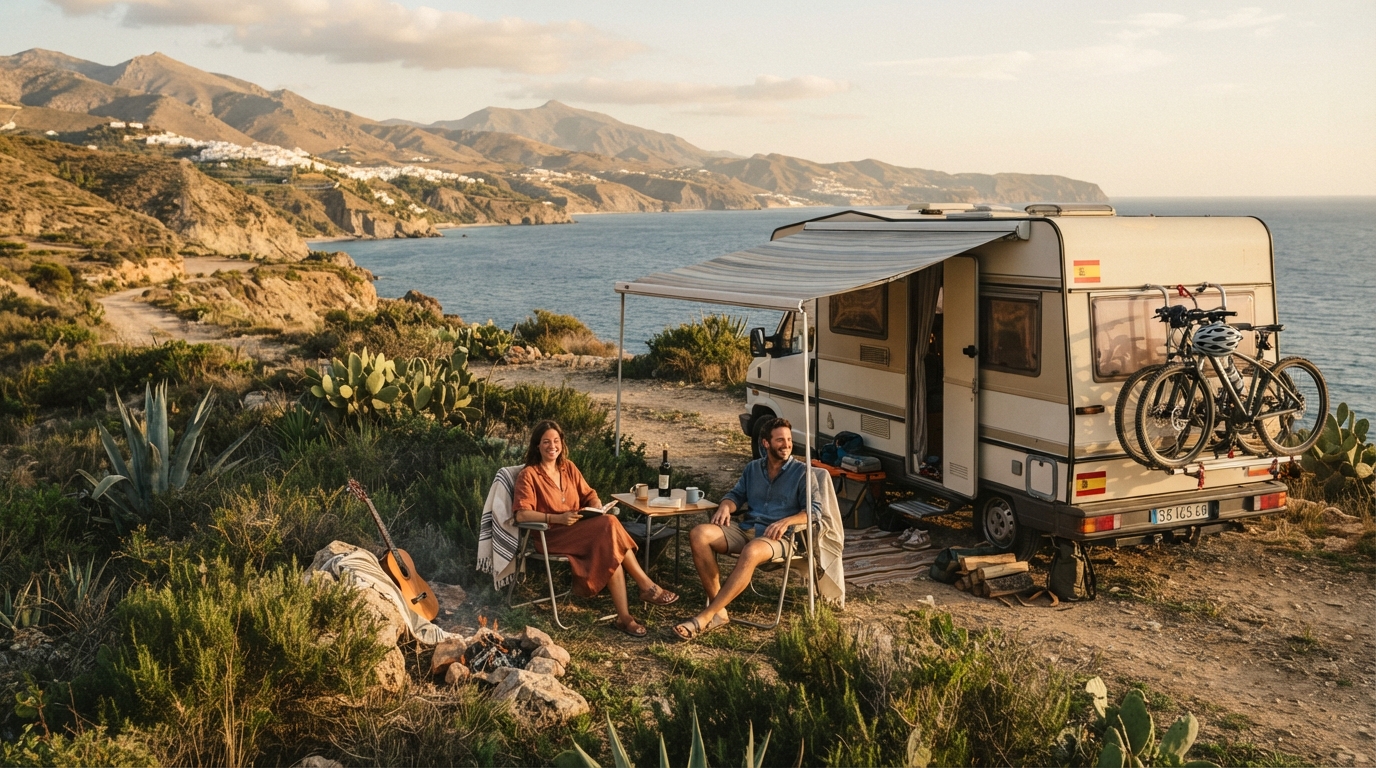 Malaga Round Trip - The Iberian Coastal Loop — Malaga RV road trip landscape