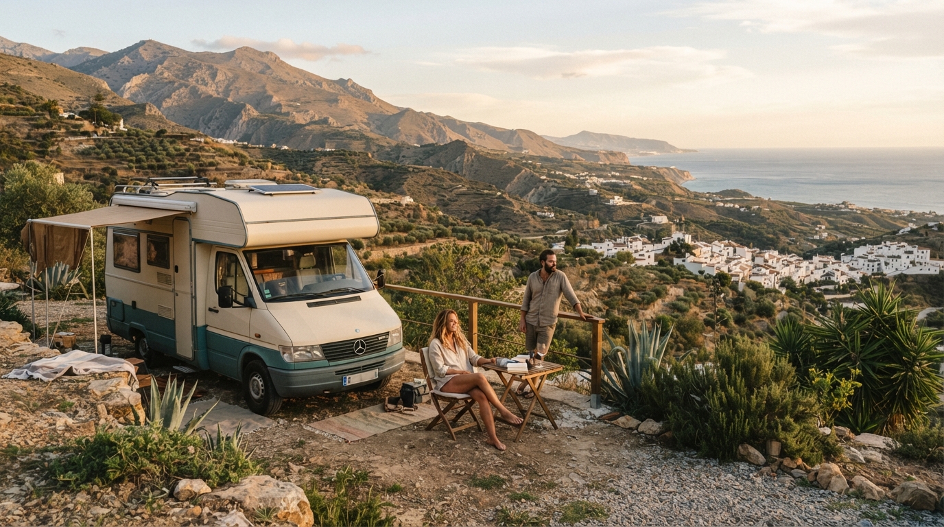 Malaga Round Trip - The Flamenco Coast & Mountain Trail — Malaga scenic landscape