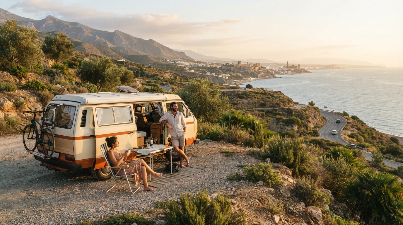 Malaga Round Trip - Spanish Tapas & Wine Tour — Malaga scenic landscape