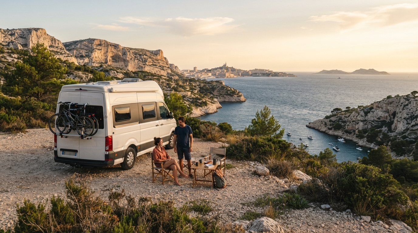 Marseille Round Trip - The French Riviera Adventure — Marseille RV road trip landscape