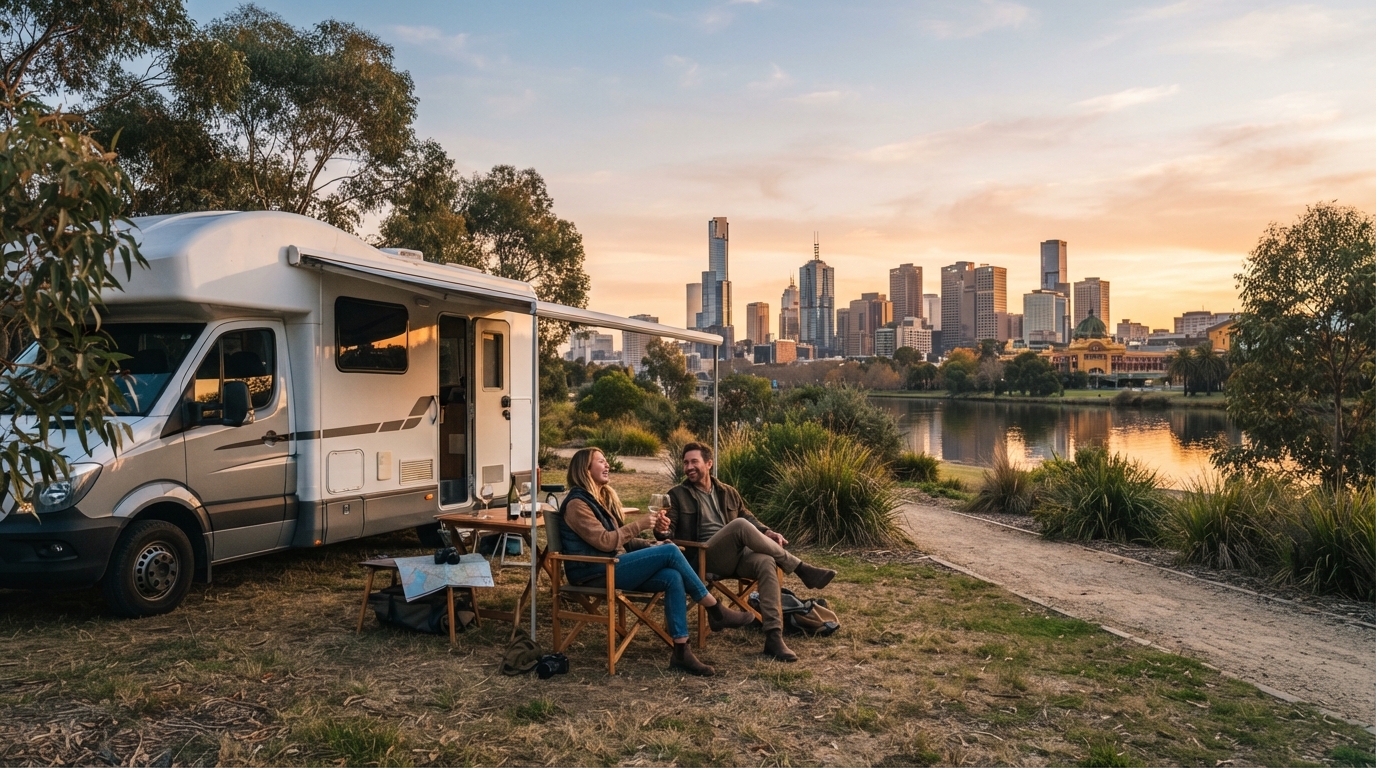 Melbourne to Broome - The Aussie Frontier Journey — Melbourne RV road trip landscape