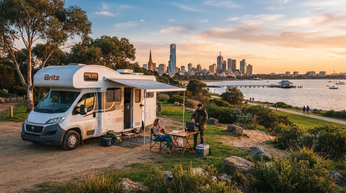 Melbourne Roundtrip - The Great Ocean Loop: Coastlines, Caves, and Countryside — Melbourne RV road trip landscape