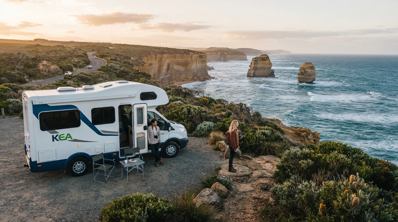 Melbourne Roundtrip - Great Aussie Family Adventure — Melbourne RV road trip landscape