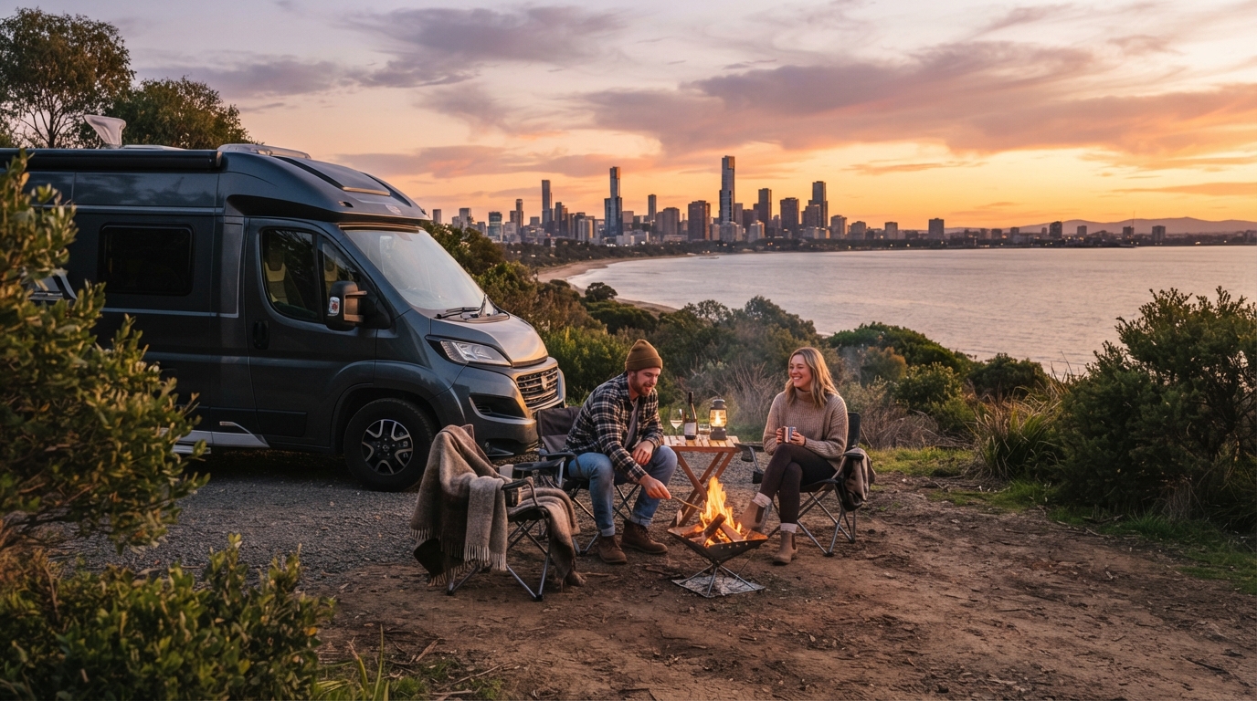 Melbourne to Perth — Melbourne RV road trip landscape
