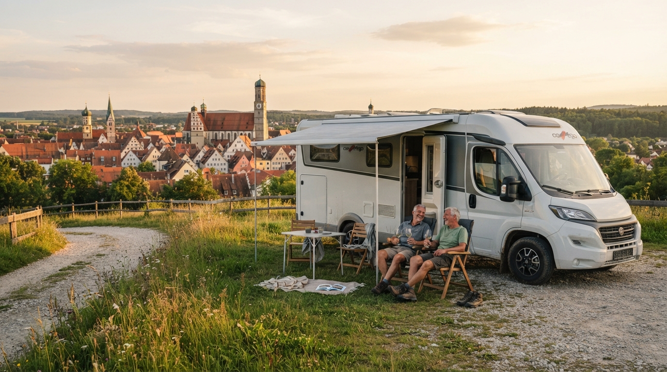 Memmingen Roundtrip - Royal Castles Chocolate Rivers and Alpine Peaks — Memmingen RV road trip landscape