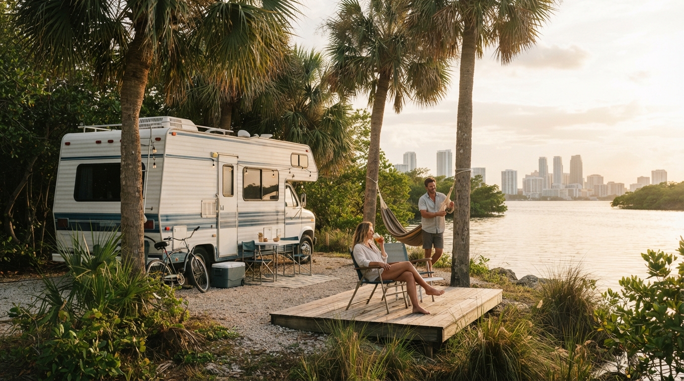 Miami to Bozeman — Miami RV road trip landscape