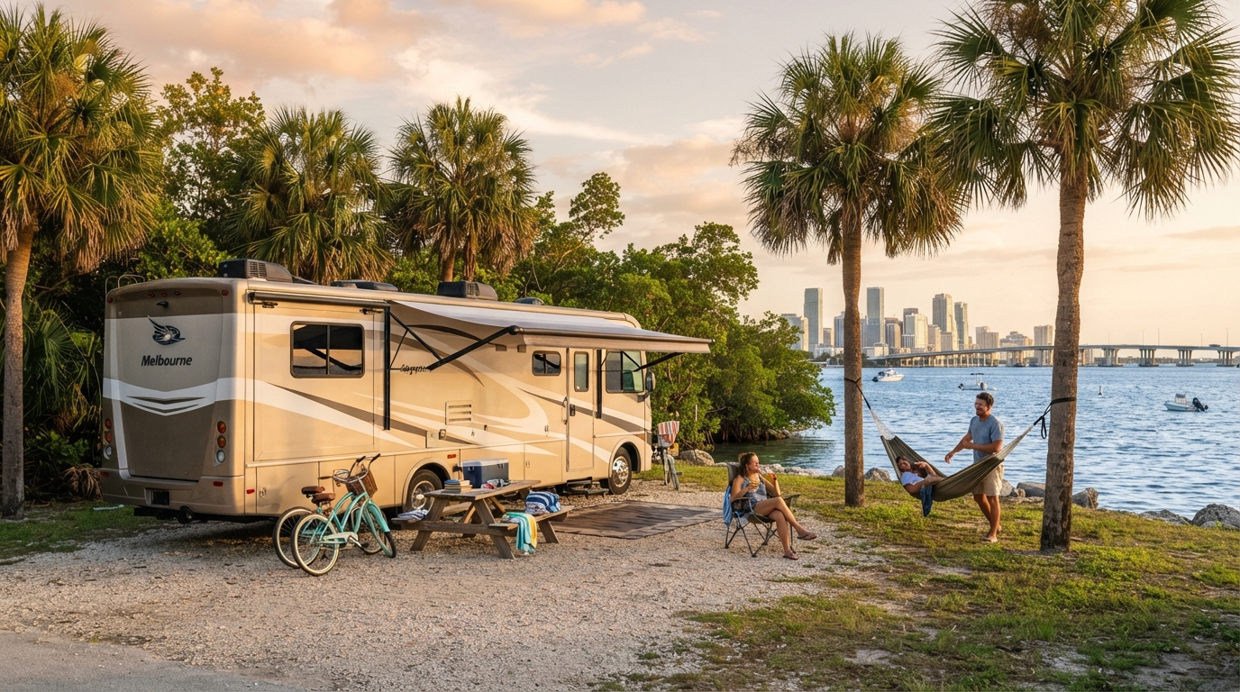 Miami to Billings — Miami RV road trip landscape