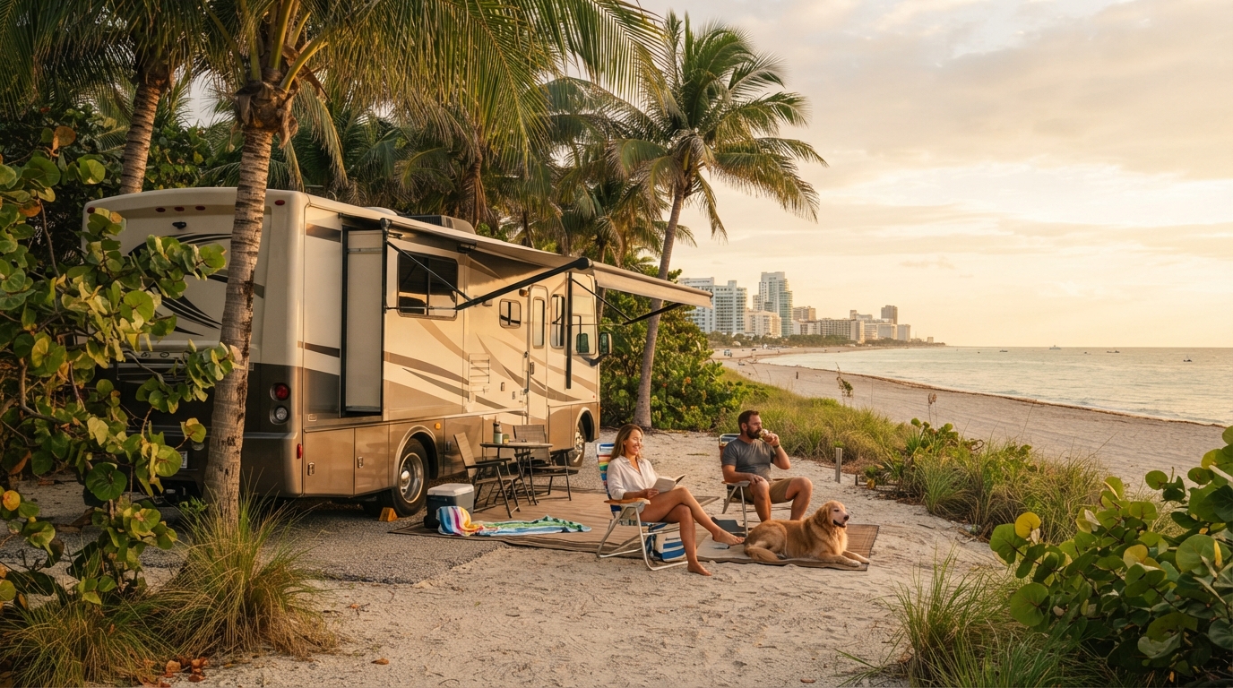 Miami to Albuquerque - The Coast to Desert Route — Miami RV road trip landscape