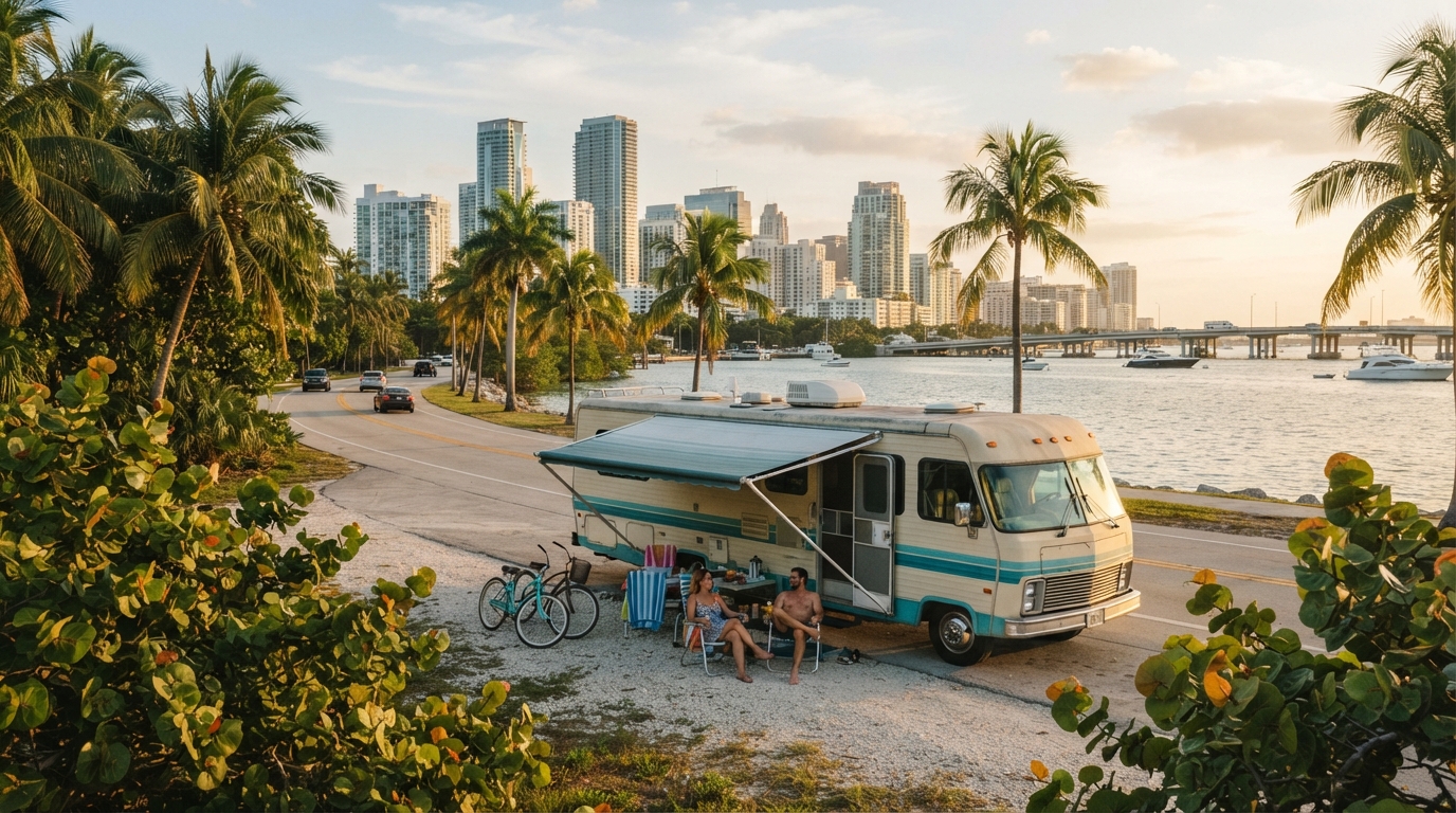 Miami to Washington DC — Miami RV road trip landscape