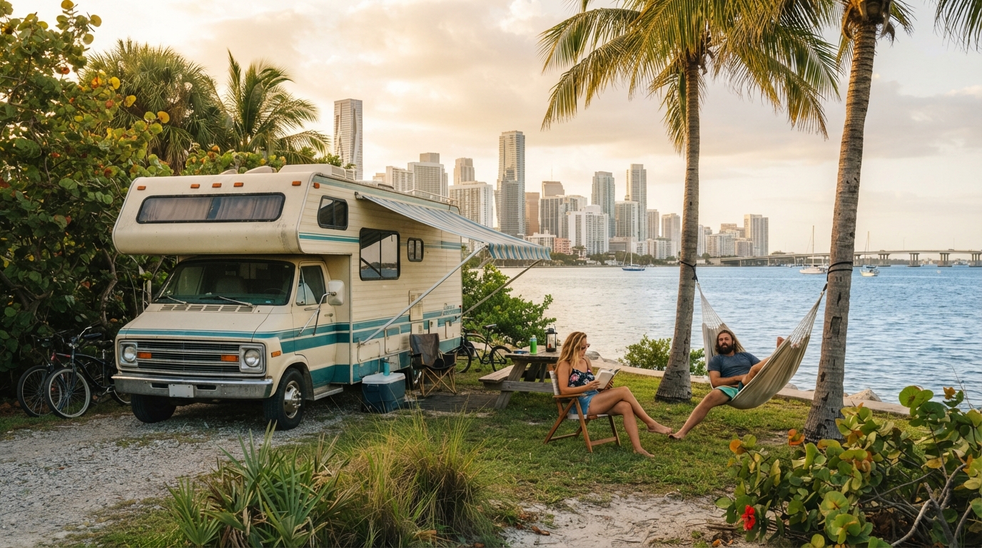 Miami Roundtrip - Exploring the Best of the Southeast — Miami RV road trip landscape
