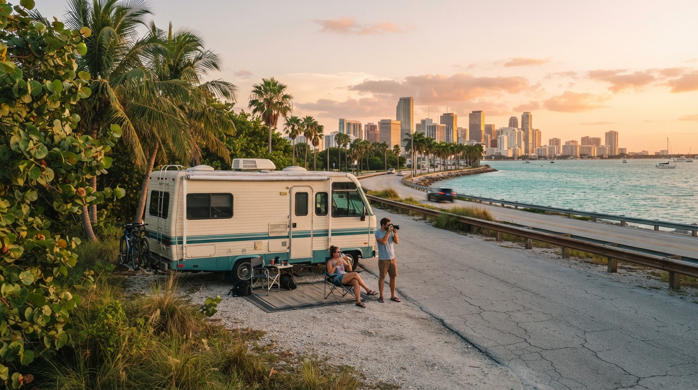 Miami to New York - Including Appalachian trail, Smoky Mountains, Niagara falls and White Mountains — Miami RV road trip landscape