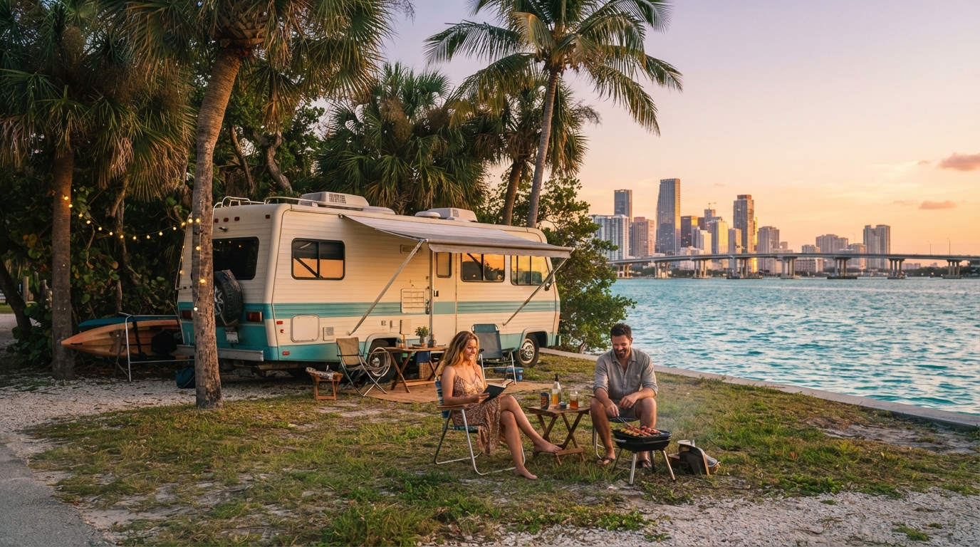 Miami to Chicago — Miami RV road trip landscape