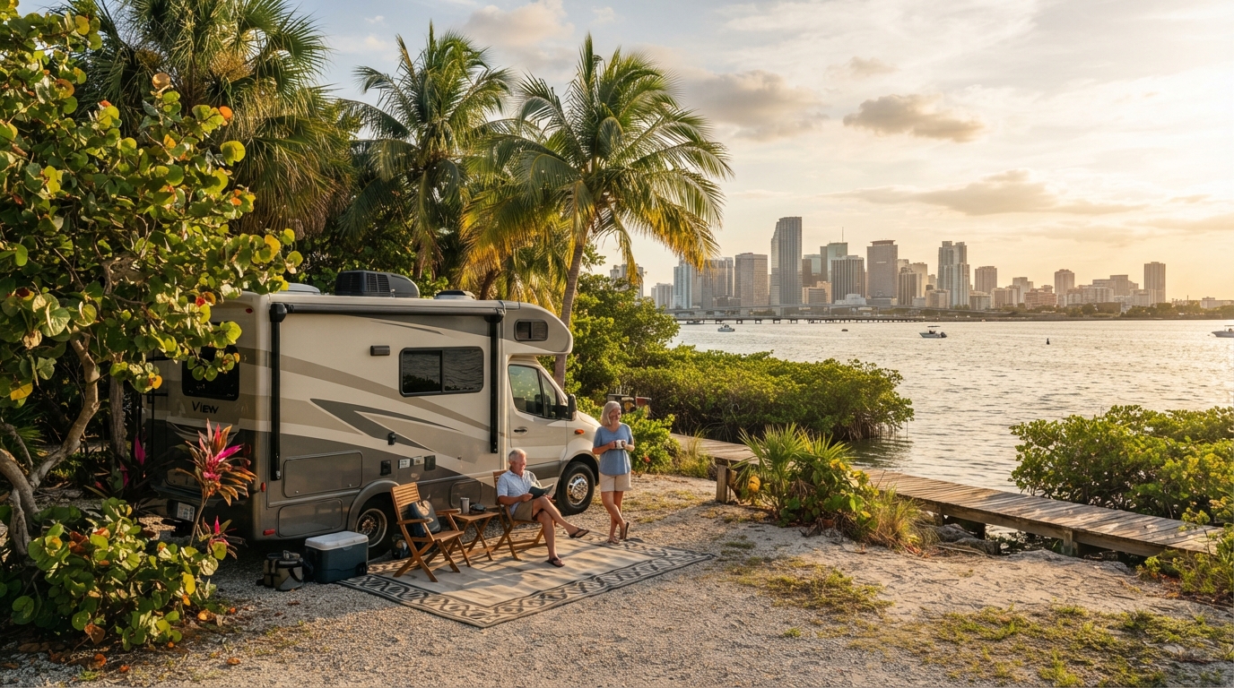 Miami Roundtrip - Florida's Beaches — Miami scenic landscape
