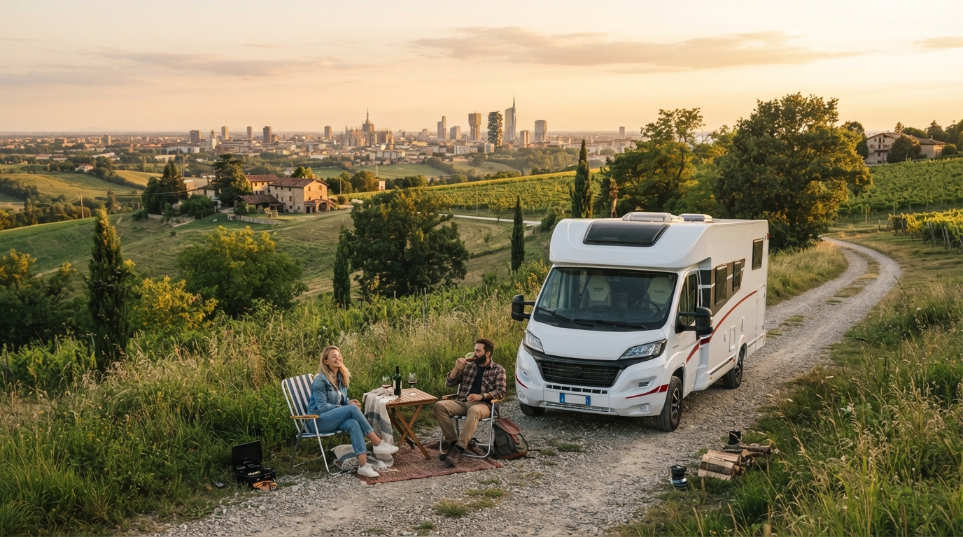 Milano Roundtrip - Emilia-Romagna, Toscana & Liguria — Milan RV road trip landscape