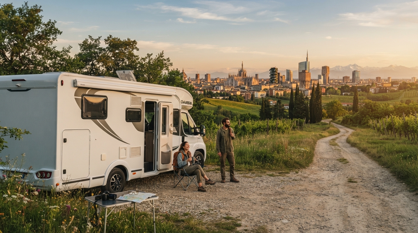 Milano Roundtrip -  Black Forest and Swiss Peaks — Milan RV road trip landscape