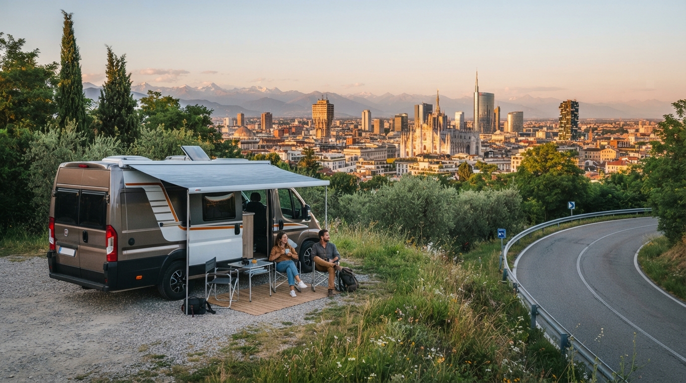 Milano Roundtrip - North - Switzerland & Black Forest — Milan RV road trip landscape