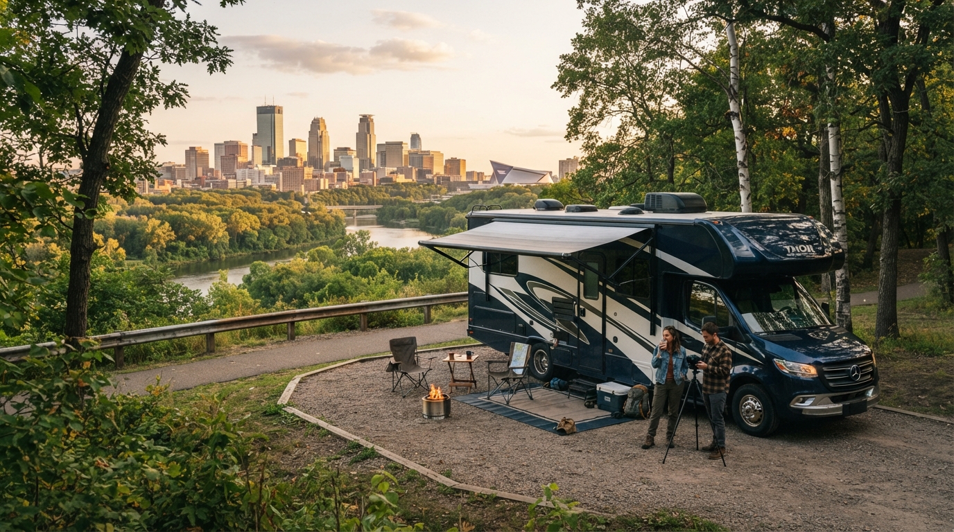 Minneapolis to Los Angeles — Minneapolis RV road trip landscape