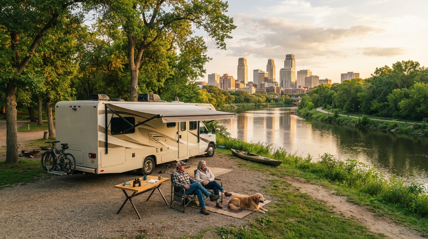 Minneapolis to Albuquerque — Minneapolis RV road trip landscape