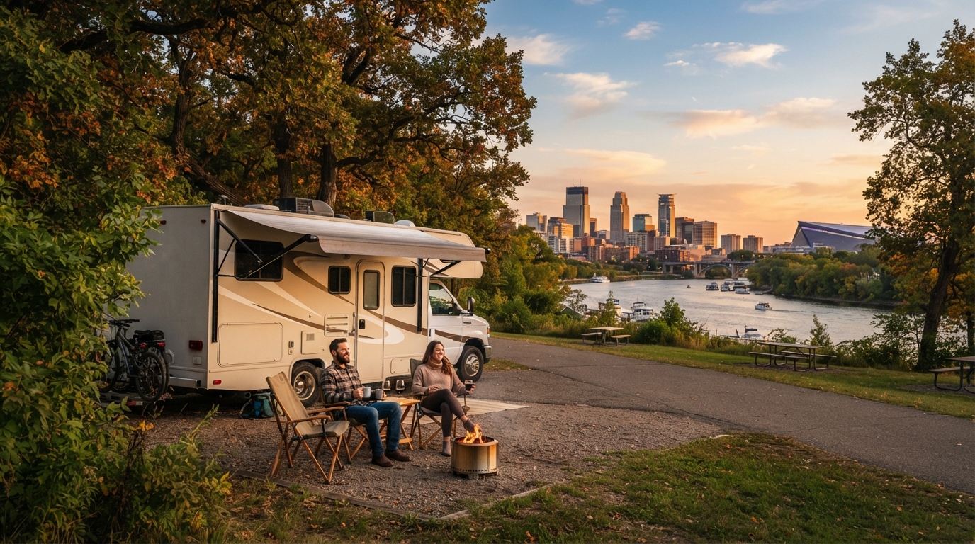 Minneapolis to Bozeman — Minneapolis RV road trip landscape