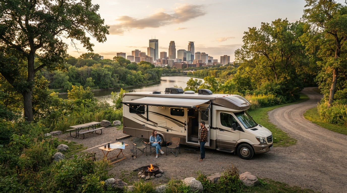 Minneapolis to Charlotte — Minneapolis RV road trip landscape