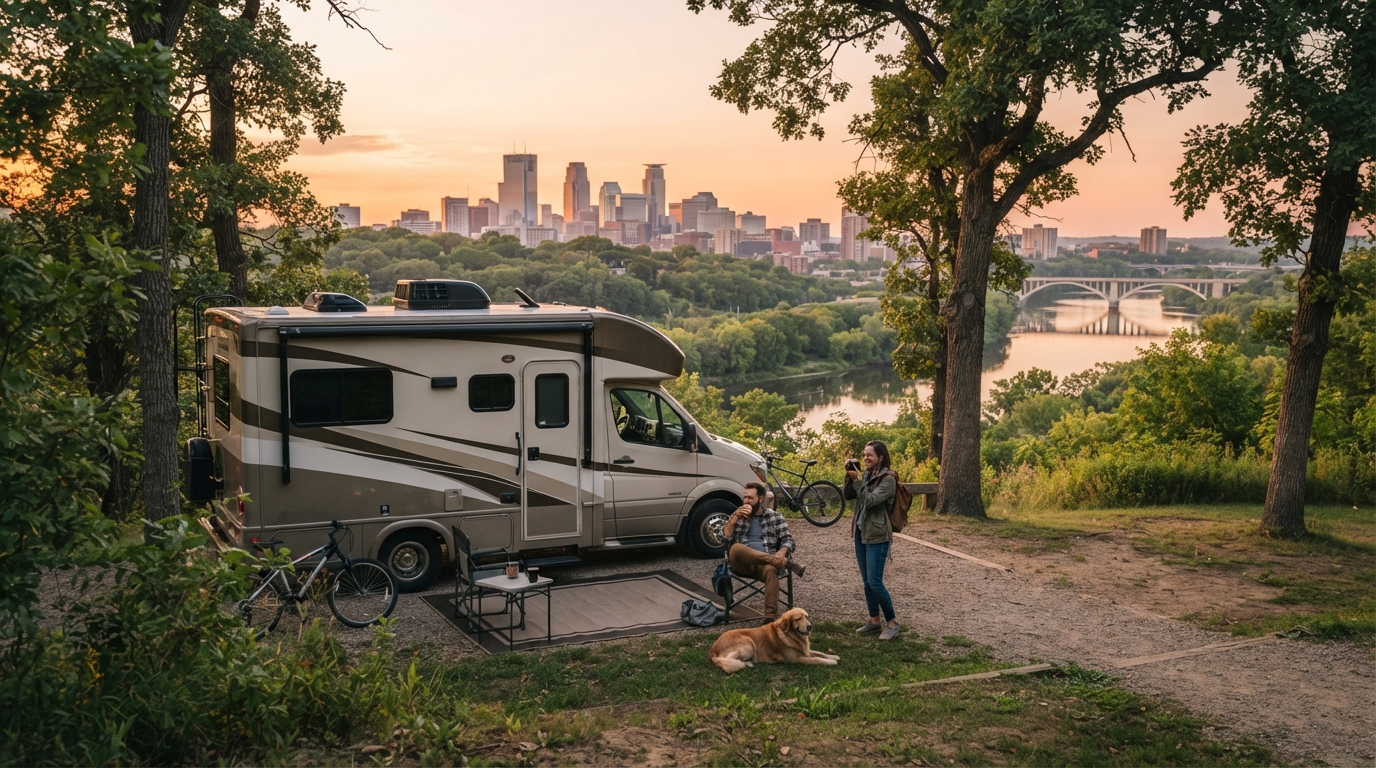 Minneapolis to Atlanta — Minneapolis RV road trip landscape