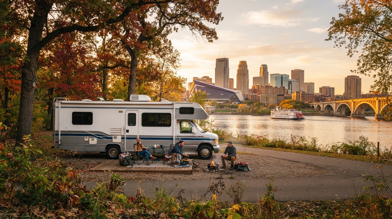 Minneapolis to Nashville — Minneapolis RV road trip landscape