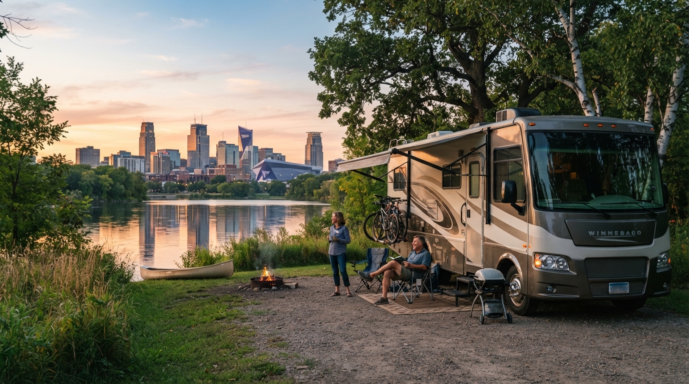 Minneapolis to Boston - Including Niagara Falls — Minneapolis RV road trip landscape