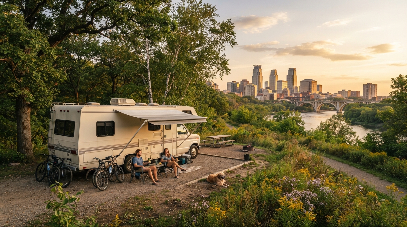 Minneapolis to Seattle — Minneapolis RV road trip landscape