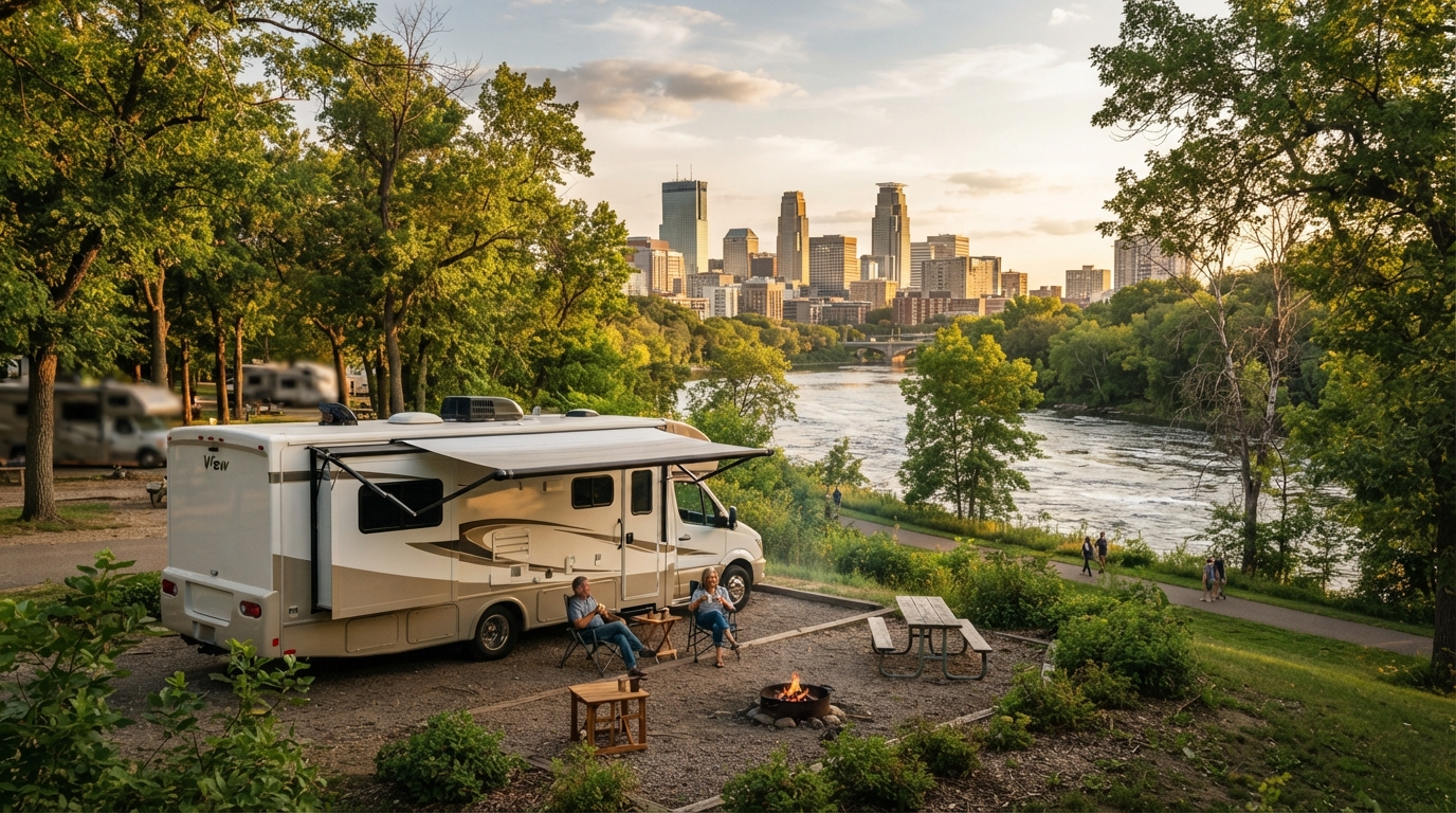 Minneapolis to New Orleans - Great River Road — Minneapolis RV road trip landscape