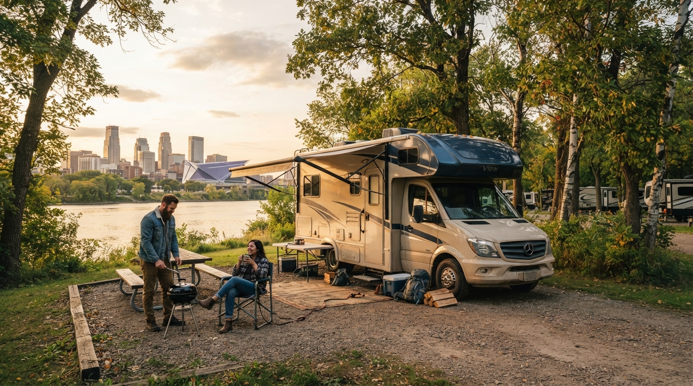 Minneapolis to Seattle — Minneapolis RV road trip landscape