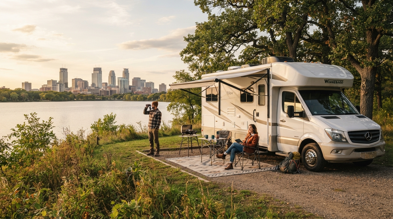 Minneapolis to Orlando — Minneapolis RV road trip landscape