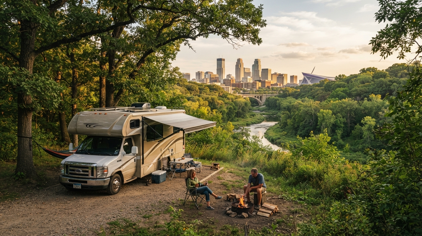 Minneapolis Roundtrip — Minneapolis scenic landscape