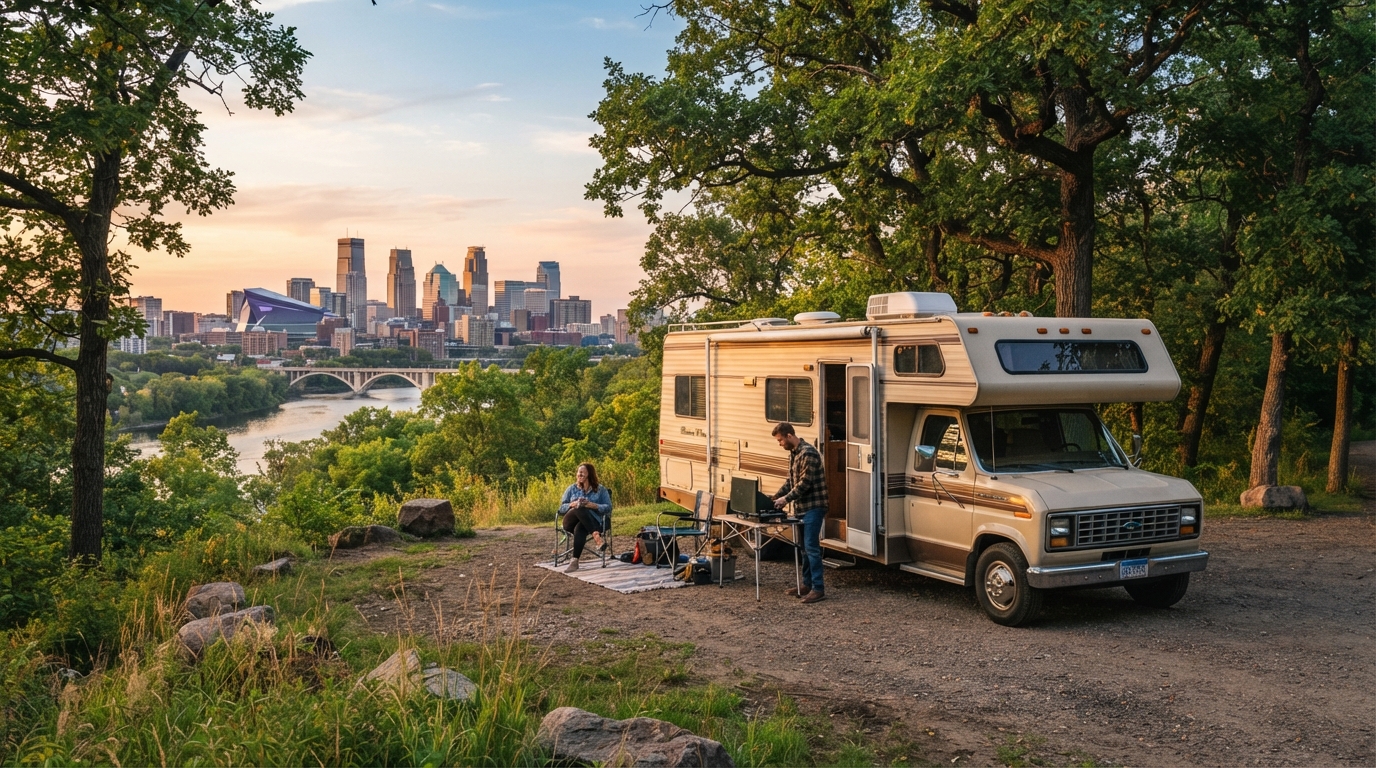 Minneapolis Roundtrip - South - Underrated Midwest Cities — Minneapolis scenic landscape