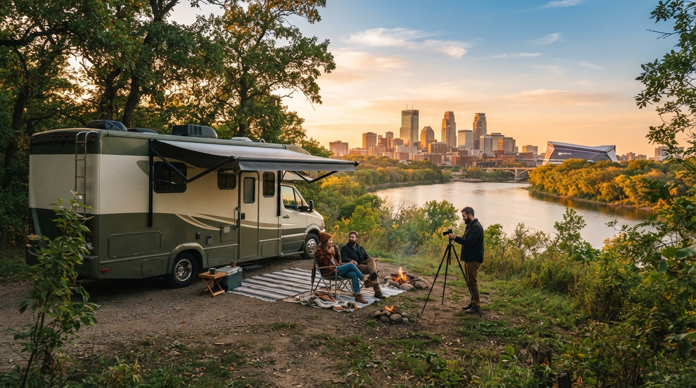 Minneapolis roundtrip - A Grand Journey Through America's Heartland — Minneapolis scenic landscape