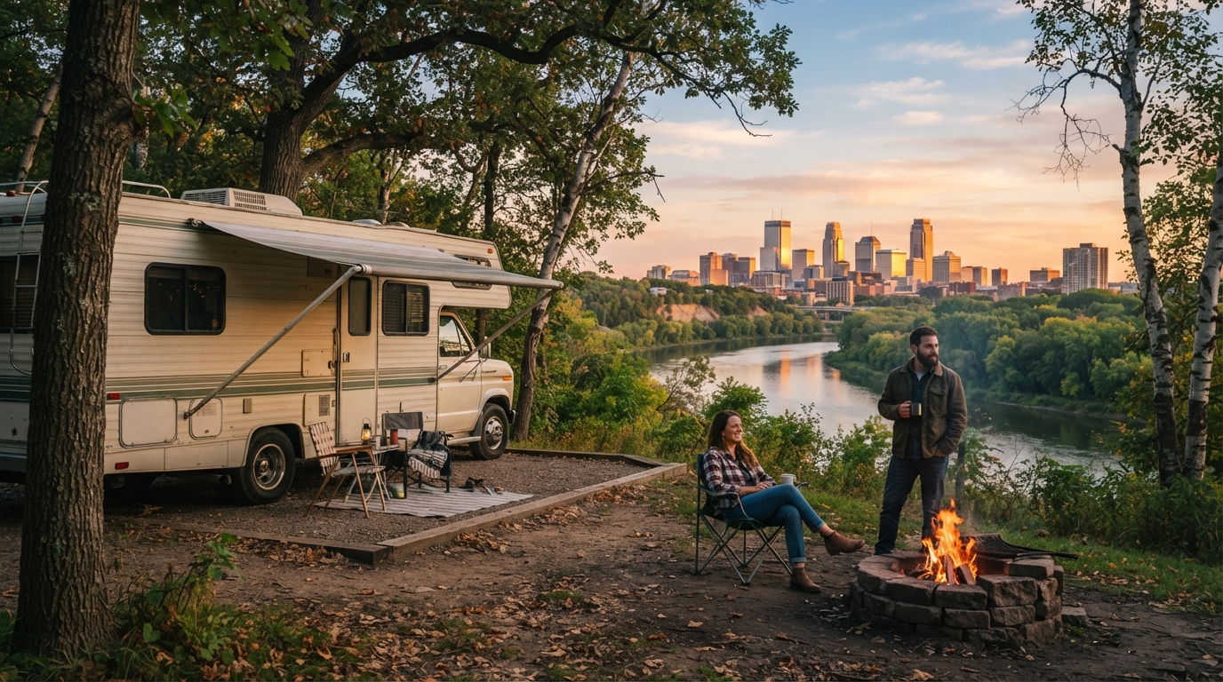 Minneapolis to Los Angeles — national park landscape