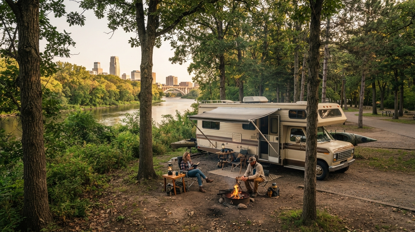 Minneapolis to Charlotte — national park landscape