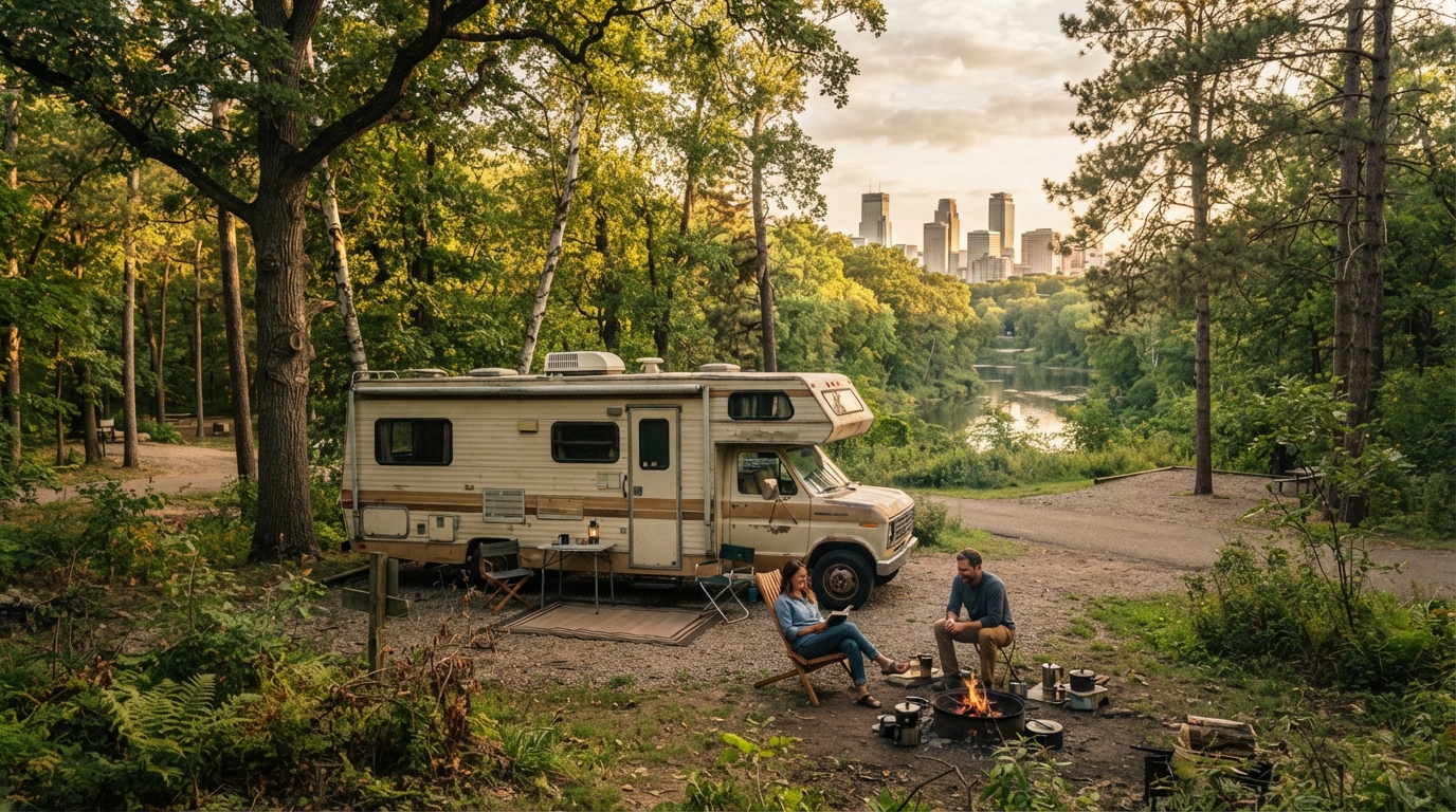 Minneapolis to Orlando — national park landscape