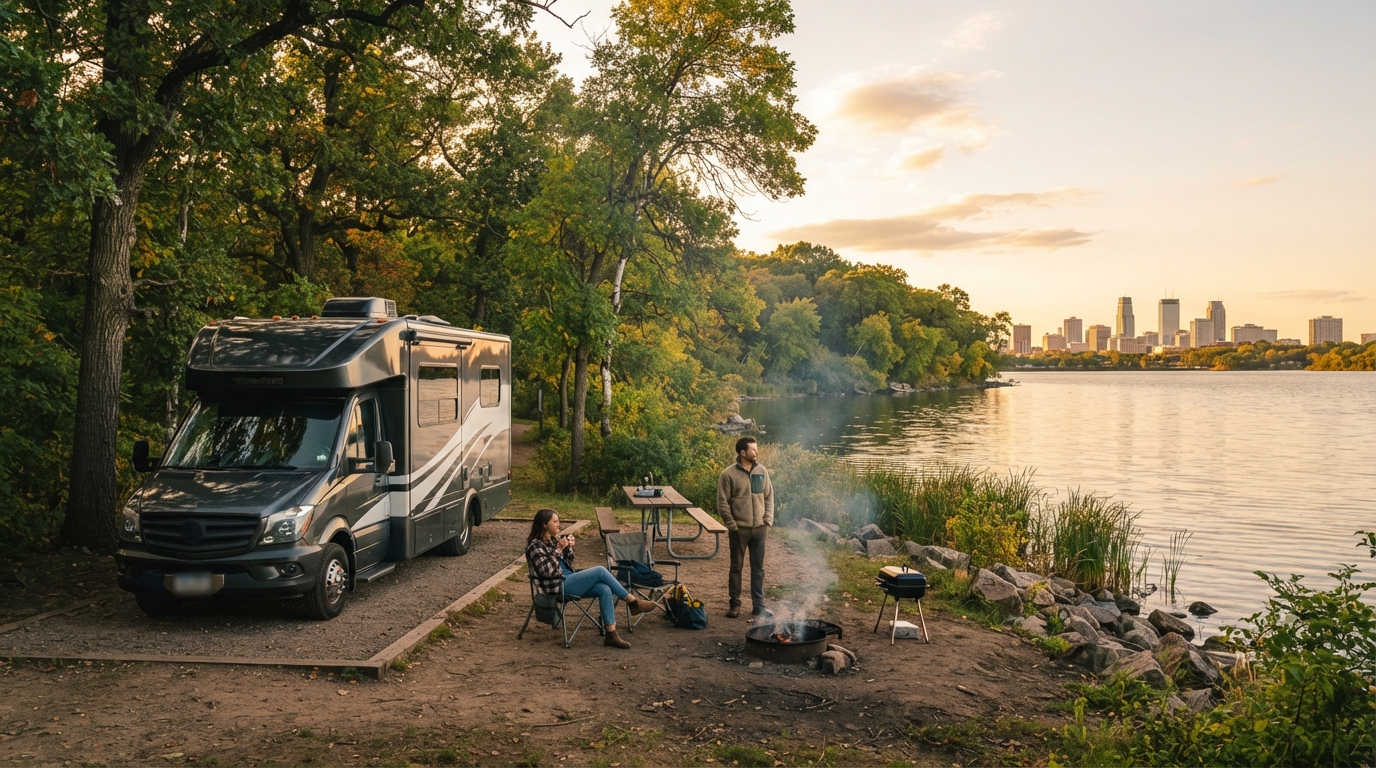 Minneapolis to Orlando — national park landscape