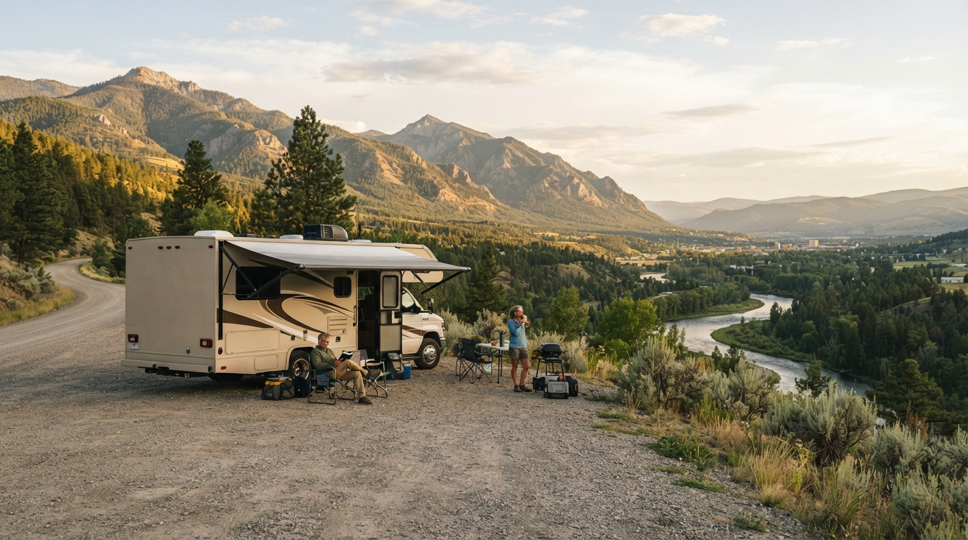 Missoula to Salt Lake City — Missoula RV road trip landscape