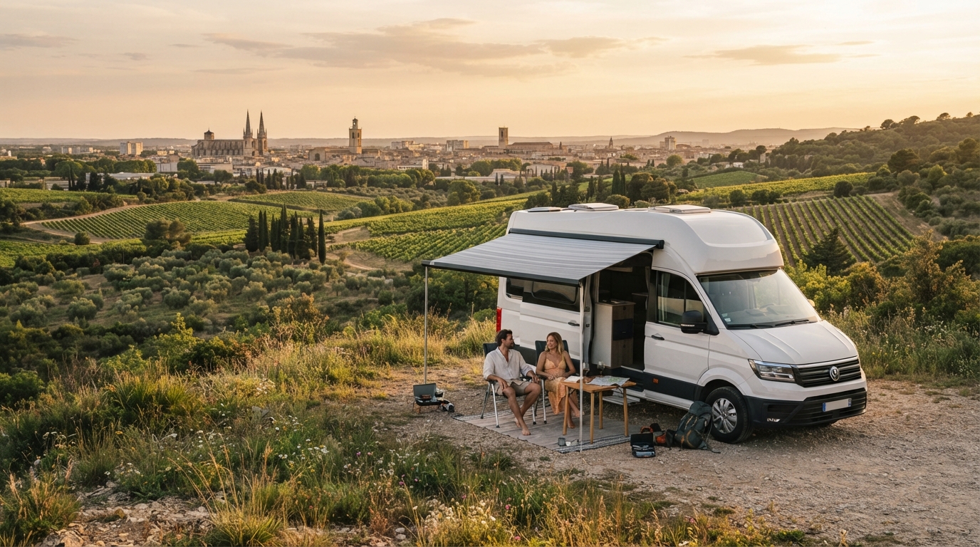 Montpellier Round Trip - Châteaux & Charms — Montpellier RV road trip landscape