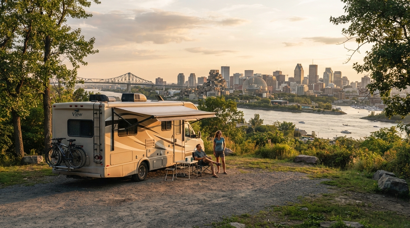 Montreal to Kelowna - Canada Explorer — Montreal RV road trip landscape