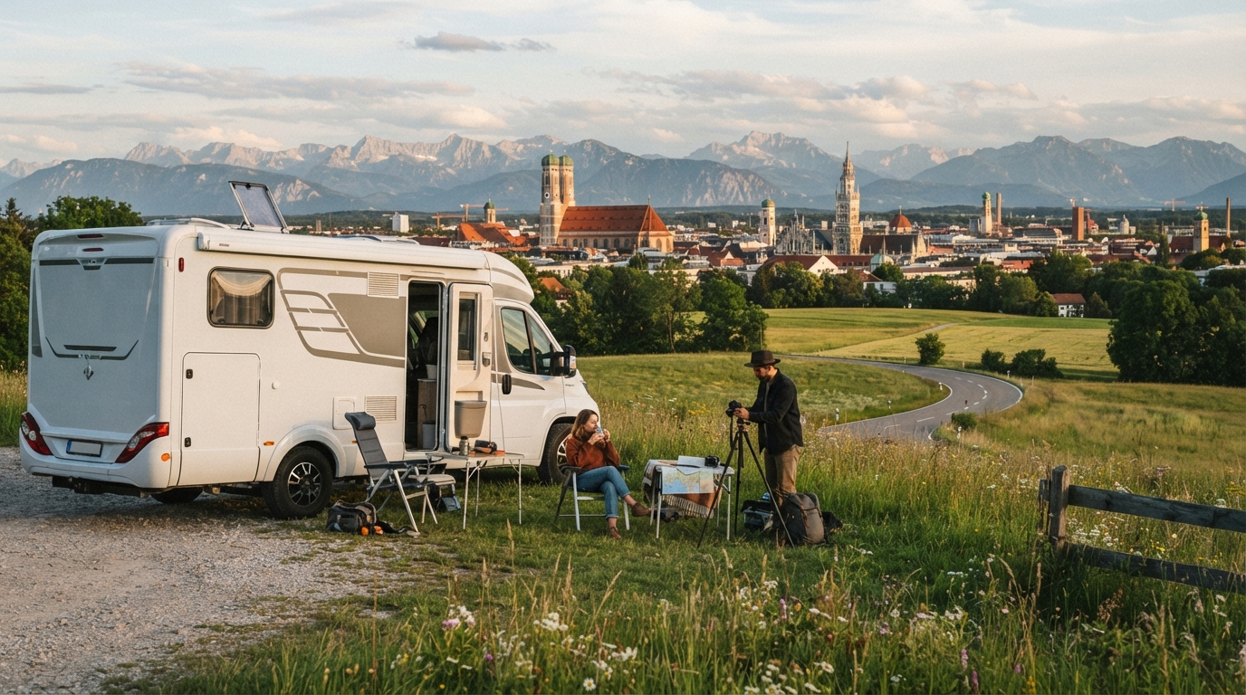 Munich Roundtrip - South West - Austria & Germany — Munich RV road trip landscape